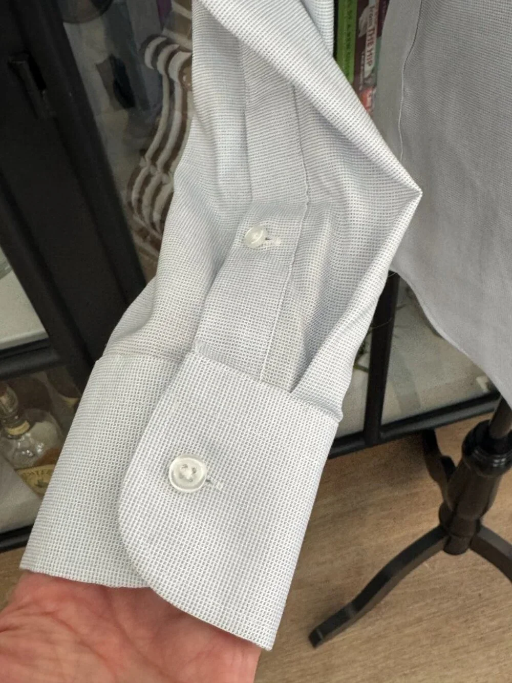 Men's J.Crew Slim Fit Micro Checked Dress Shirt - Size S